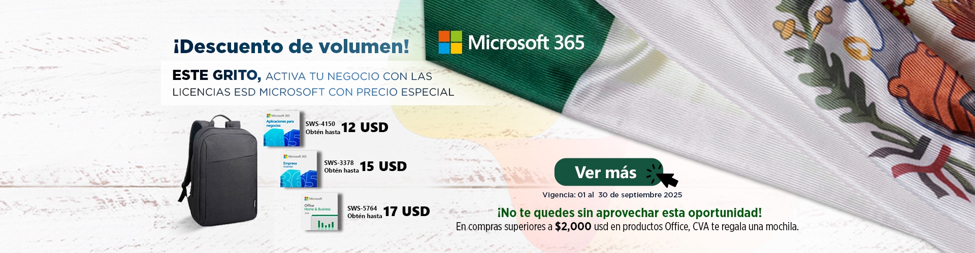 DESCUENTO DE VOLUMEN- MICROSOFT